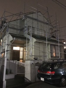 東京都 小金井市 住宅改修工事足場仮設