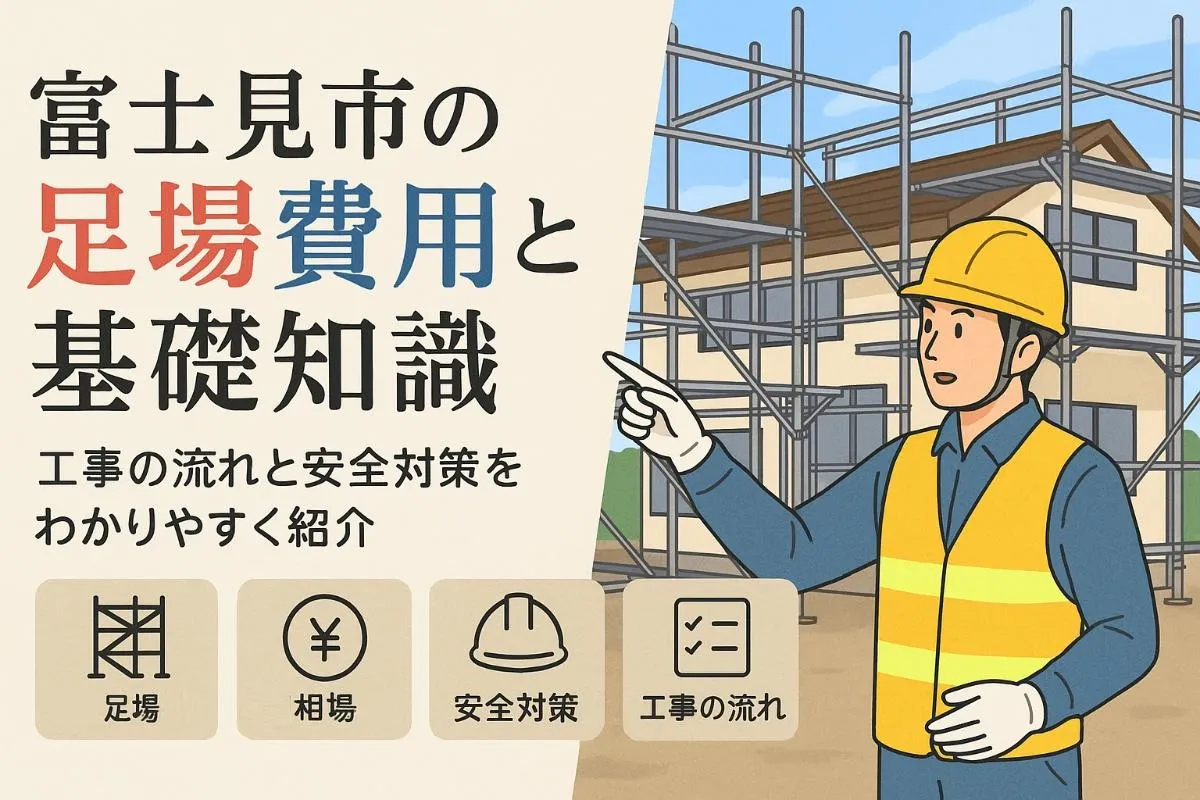埼玉県富士見市で足場の基礎知識と費用相場徹底解説｜工事の流れや安全ポイントもわかる